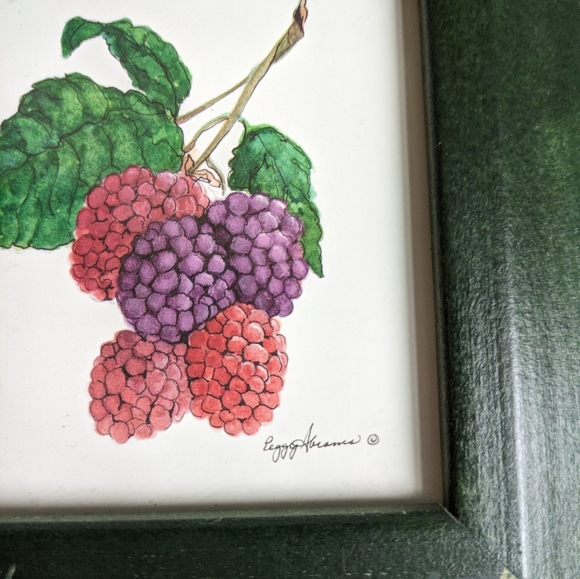 Peggy Abrams Berry prints set of 4 - Picture 8 of 9